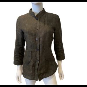 CAROLINE FREESE LINEN JACKET